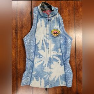 Billabong wet suit vest size 6